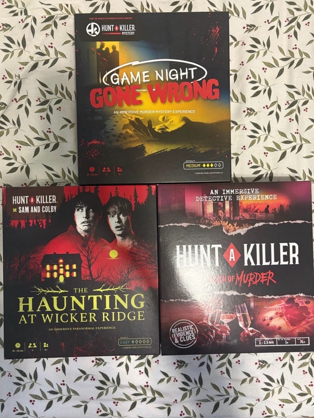 3 Hunt A Killer Games